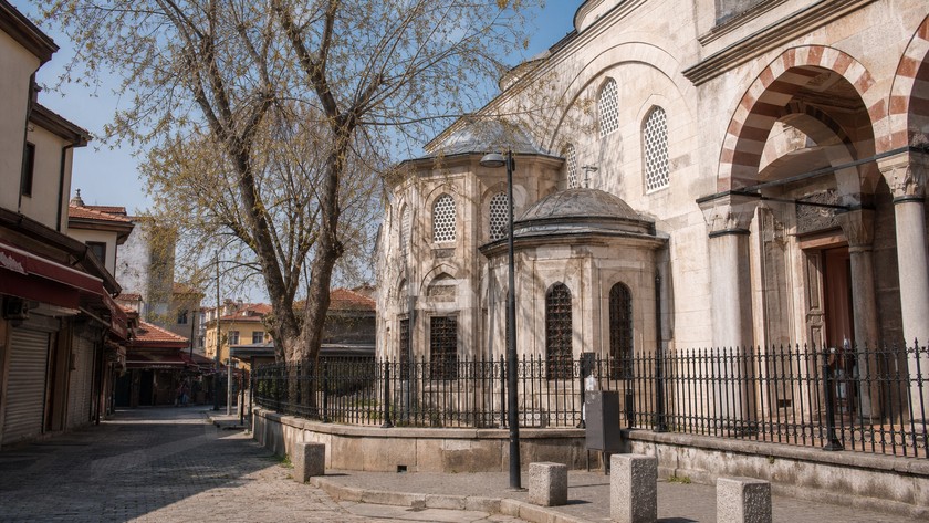 Hisar Camii çevresi ve Kemeraltı tarihi dokusu