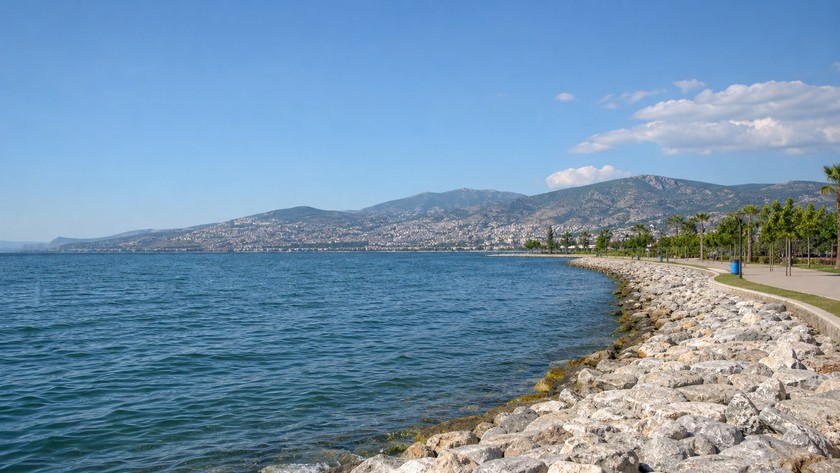 İnciraltı sahil rotası