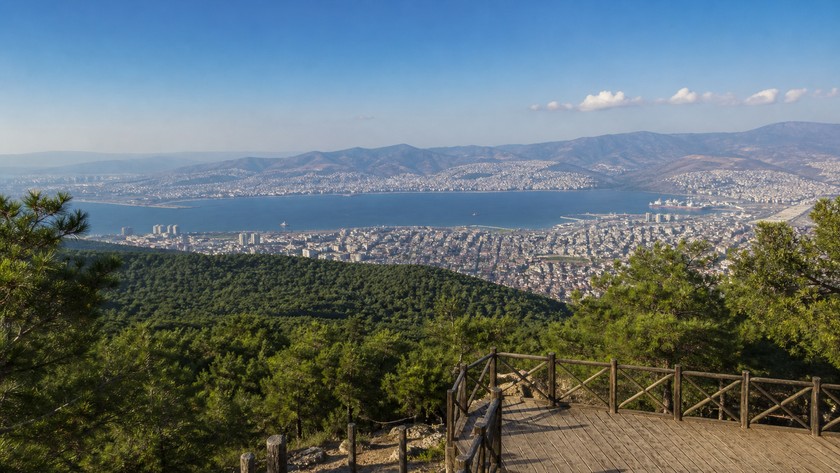 İzmir Teleferik manzarası