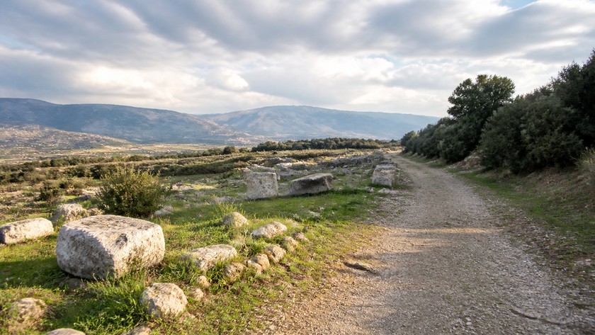 Lebedos Antik Kenti kalıntıları