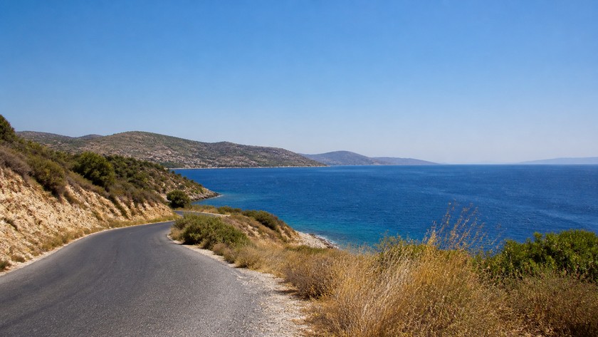 Pırlanta Plajı Çeşme rotası