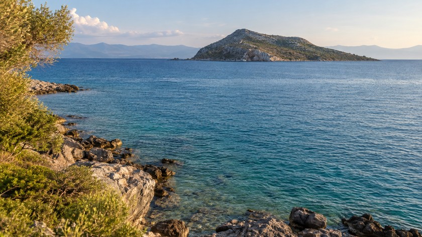 Kalem Adası deniz manzarası
