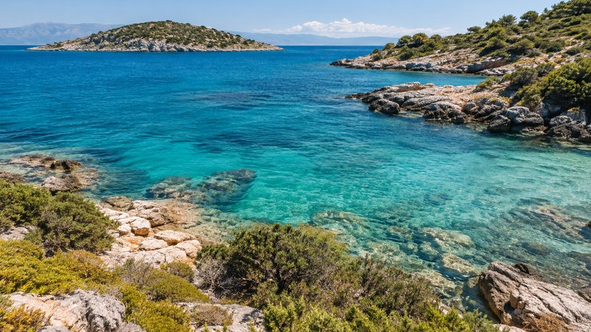 Kalem Adası kıyı atmosferi