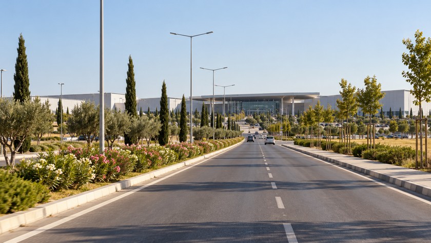 Fuar alanına ulaşım planı