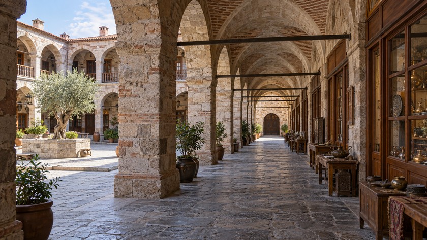 Menemen eski çarşı mimarisi